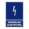 Znak elektryczny informacyjny 148x210 