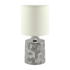 Lampka stołowa LINDA E14 CHROME/WHITE