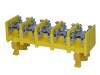 Odgałęźnik instalacyjny LZ 5*25/10wyk.21 żółty