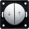 Integro Łącznik żaluzjowy wieloklawiszowy przyciskowy, z nadrukiem symbolu 