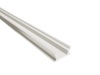 Profil LED Podtynkowy TE, długość 202cm, aluminiowy, srebrny anodowany