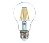 Żarówka LED E27 A60 8W 220-240V filament EMC barwa światła biała ciepła