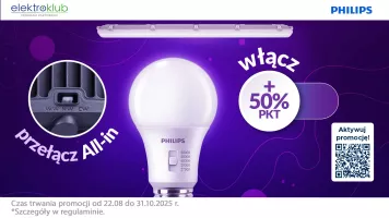Logo Elektroklub - Promocja Philips Ledinaire All-in