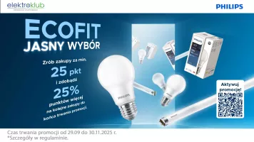 Logo Elektroklub - Promocja Philips ECOFIT - jasny wybór