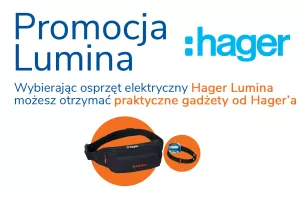 Logo Promocja Hager Lumina w Hurtowaniach Karel 2