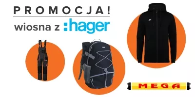 Logo Wiosenna Promocja z Hager-em