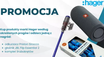 Logo Kup produkty marki HAGER quickconnect i otrzymaj jedną z nagród!