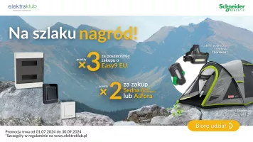Logo Elektroklub -  Na szlaku nagród ze Schneider Electric